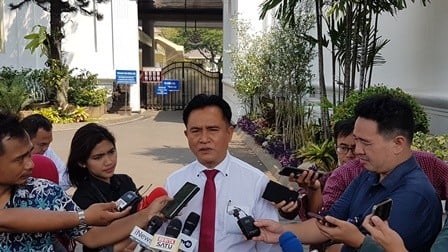 Bertemu Jokowi, Yusril Bantah Bahas Kursi Menteri