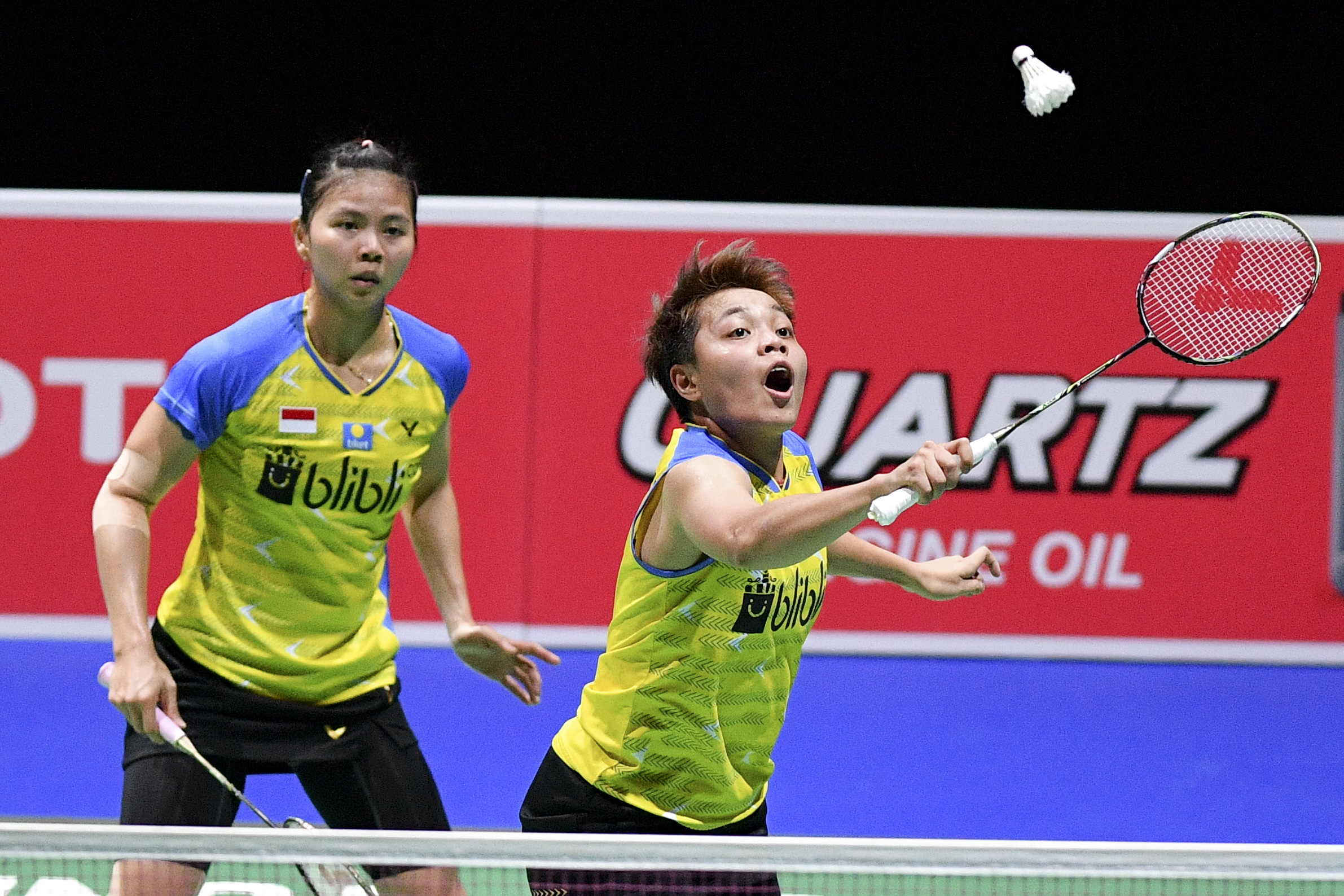 GREYSIA/APRIYANI MELAJU KE PEREMPAT FINAL