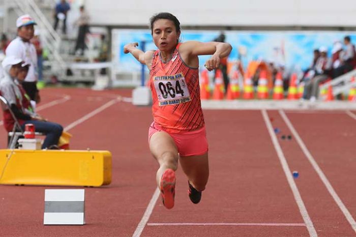 Atlet Lompat Jauh Maria Londa