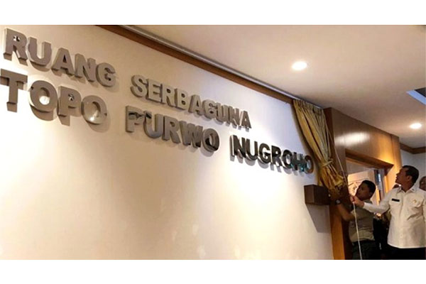 Nama Sutopo Purwo Nugroho Diabadikan di BNPB