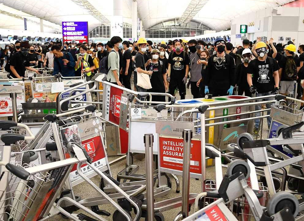 Protes di Hong Kong sudah memasuki pekan ke-10.  