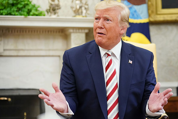 Presiden Amerika Serikat Donald Trump