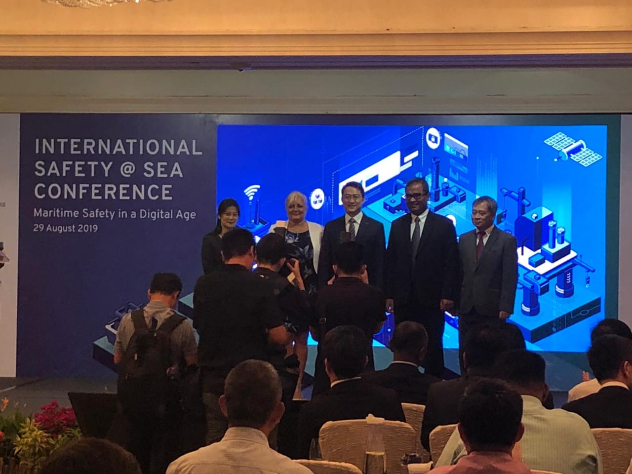  the International Safety @ Sea Conference 2019, di Singapura, Kamis (29/8).