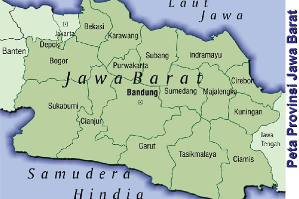 Peta Jawa Barat