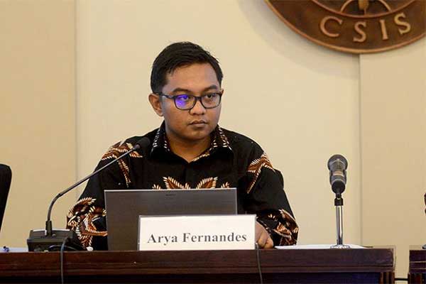 Peneliti Departemen Politik dan Hubungan Internasional CSIS, Arya Fernandes. 