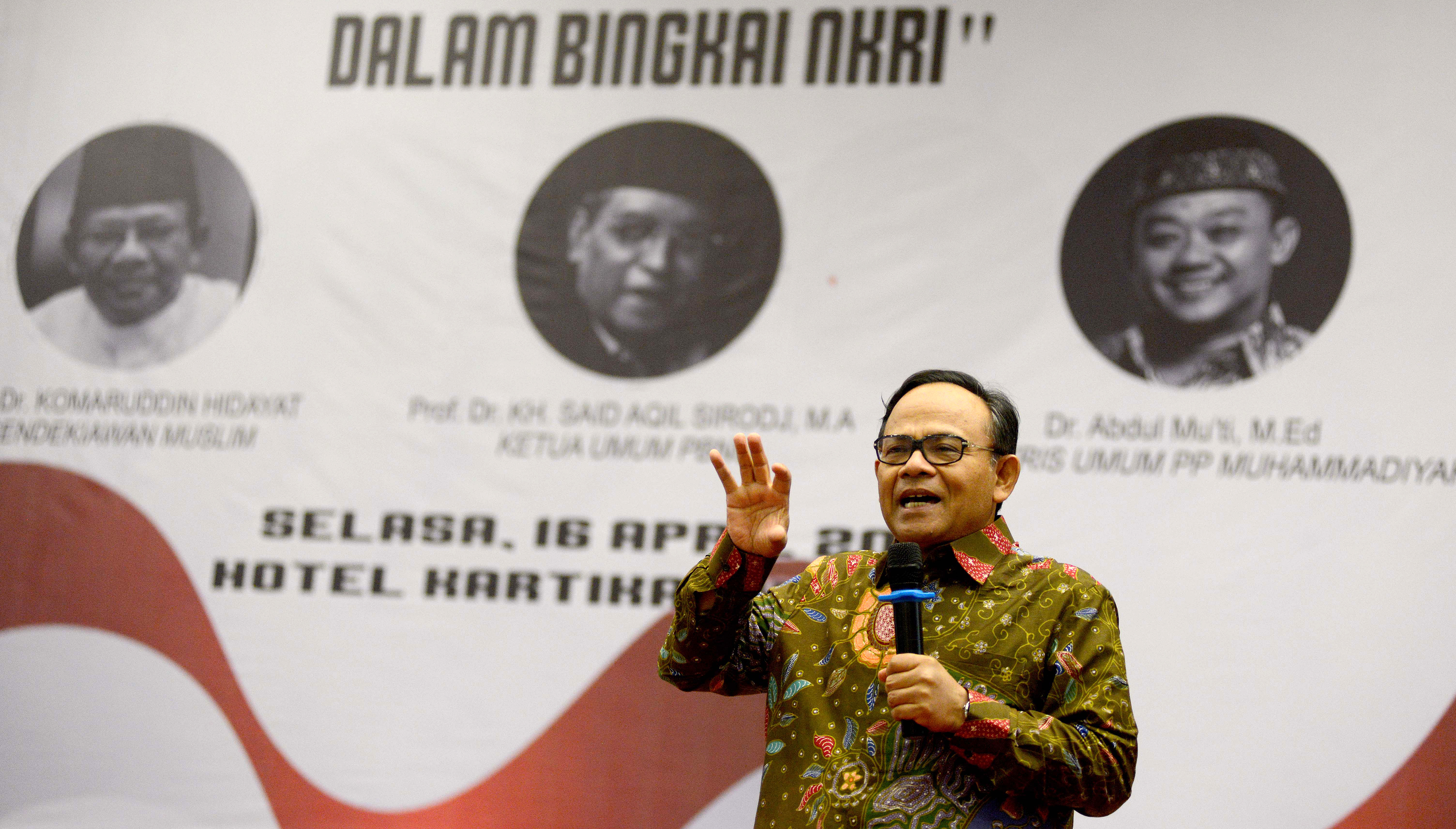 Komaruddin Hidayat: Ada yang Senang Papua Ricuh