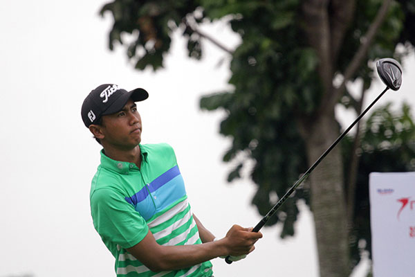 Pegolf amatir Indonesia Naraajie Emerald Ramadhan Putra