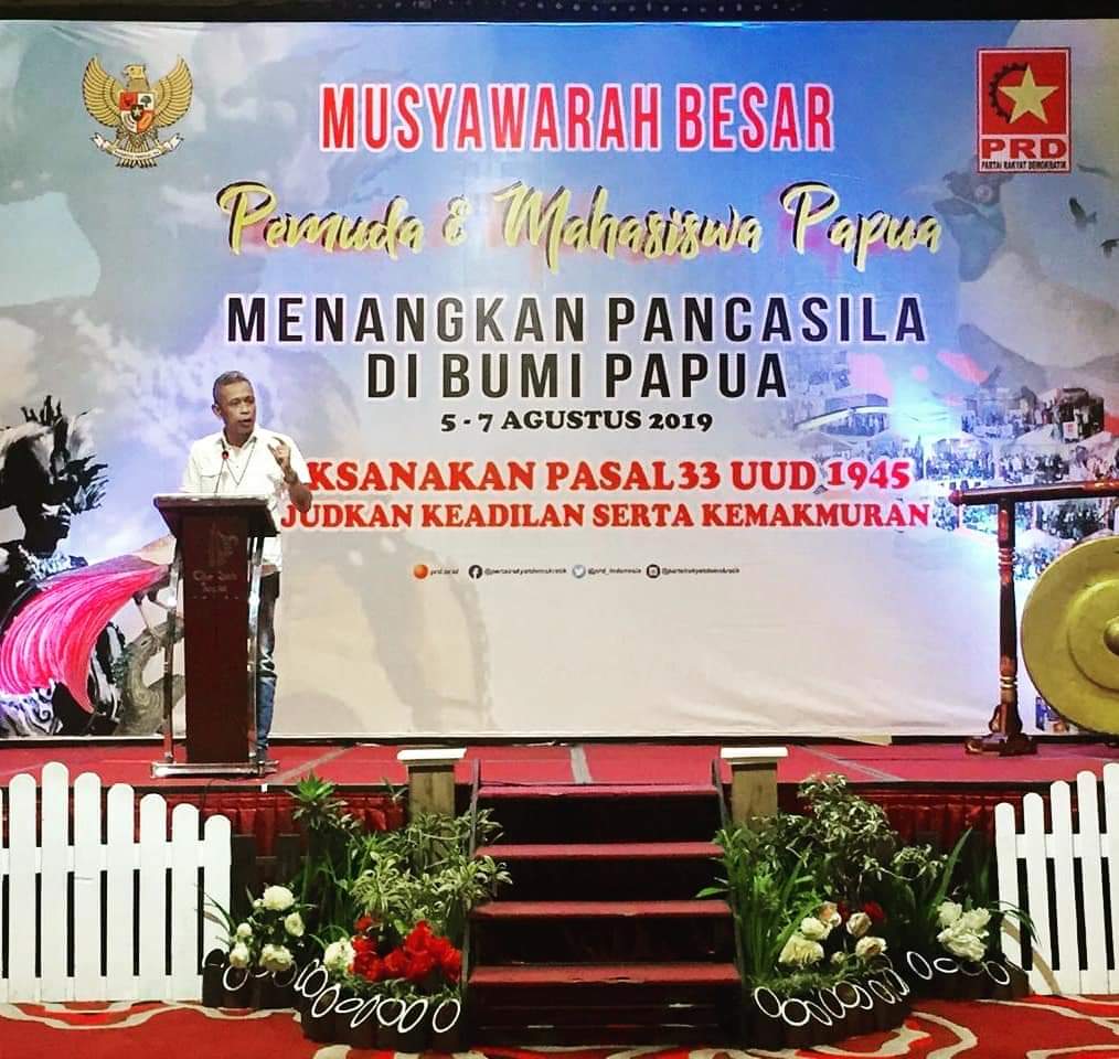 Musyawarah Besar Pemuda dan Mahasiswa Papua di Yogyakarta. 
