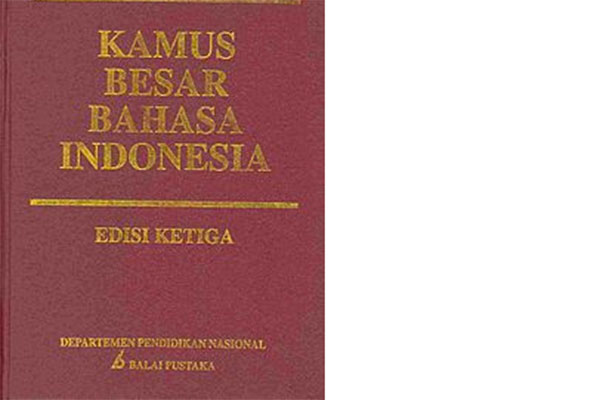 Buku Kamus Besar Bahasa Indonesia