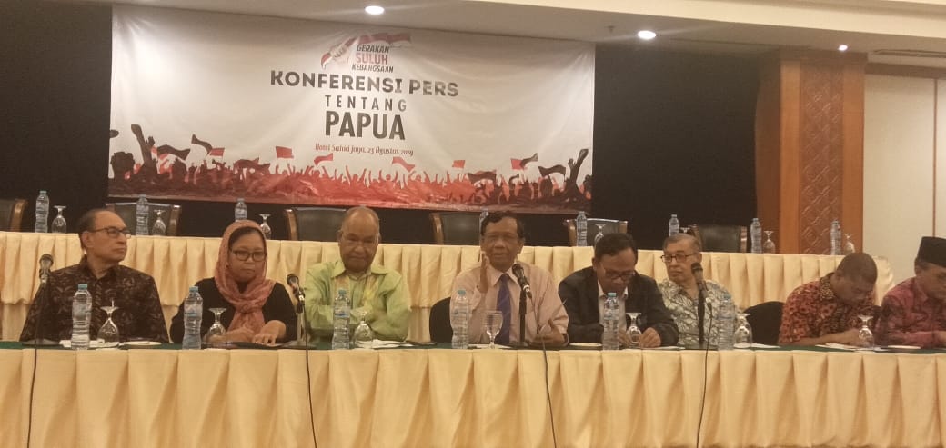Pernyataan Sikap dari Gerakan Suluh Kebangsaan untuk Merespon Peristiwa Kerusuhan di Papua, Jumat (23/8)