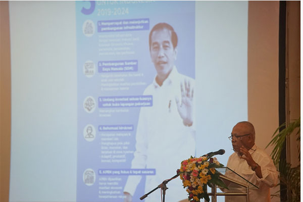 Menteri Pekerjaan Umum dan Perumahan Rakyat (PUPR) RI Basuki Hadimuljono memberikan Kuliah Umum di UGM