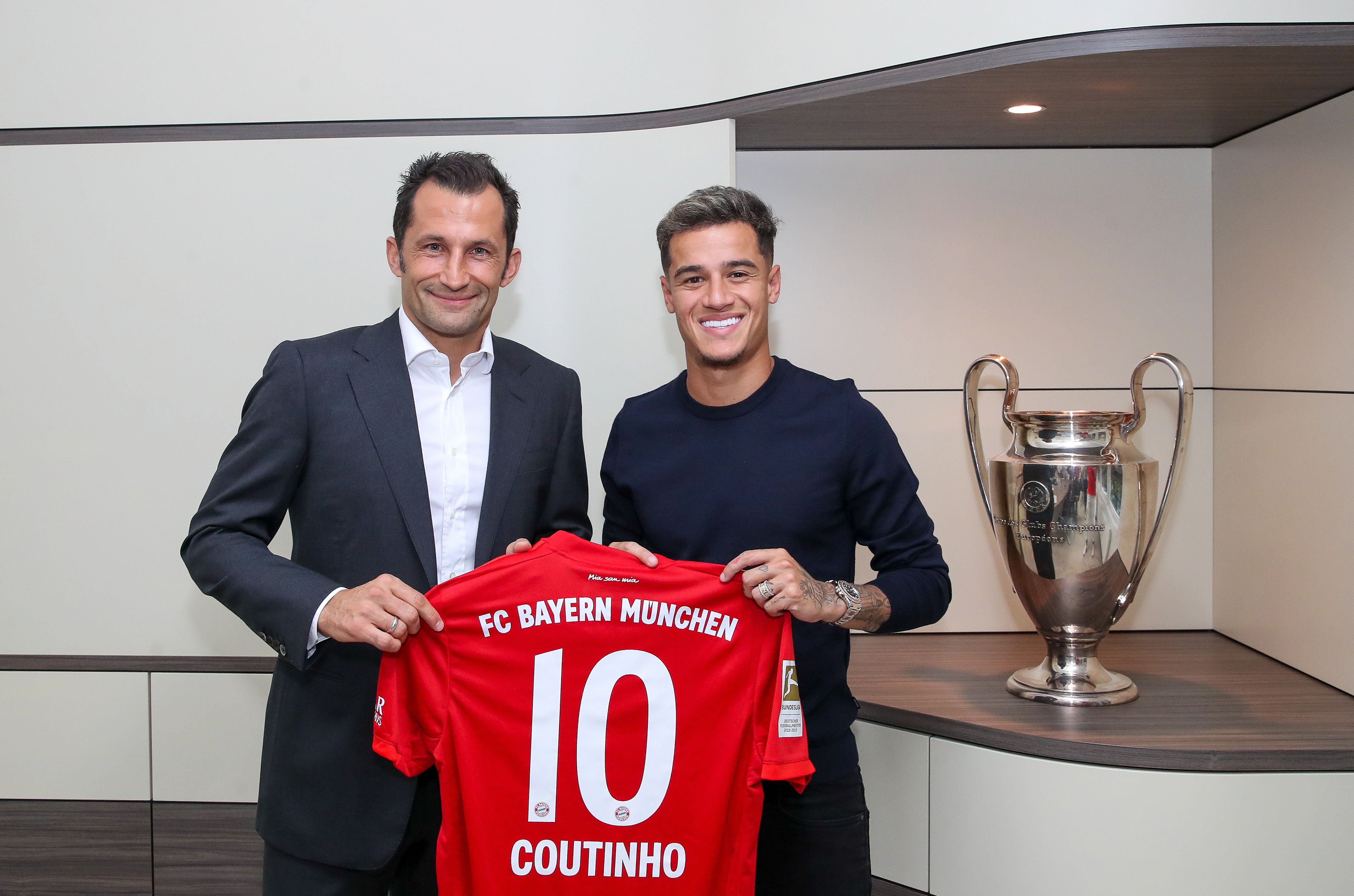 Coutinho resmi bergabung dengan Bayern Munchen dengan status pinjaman.
