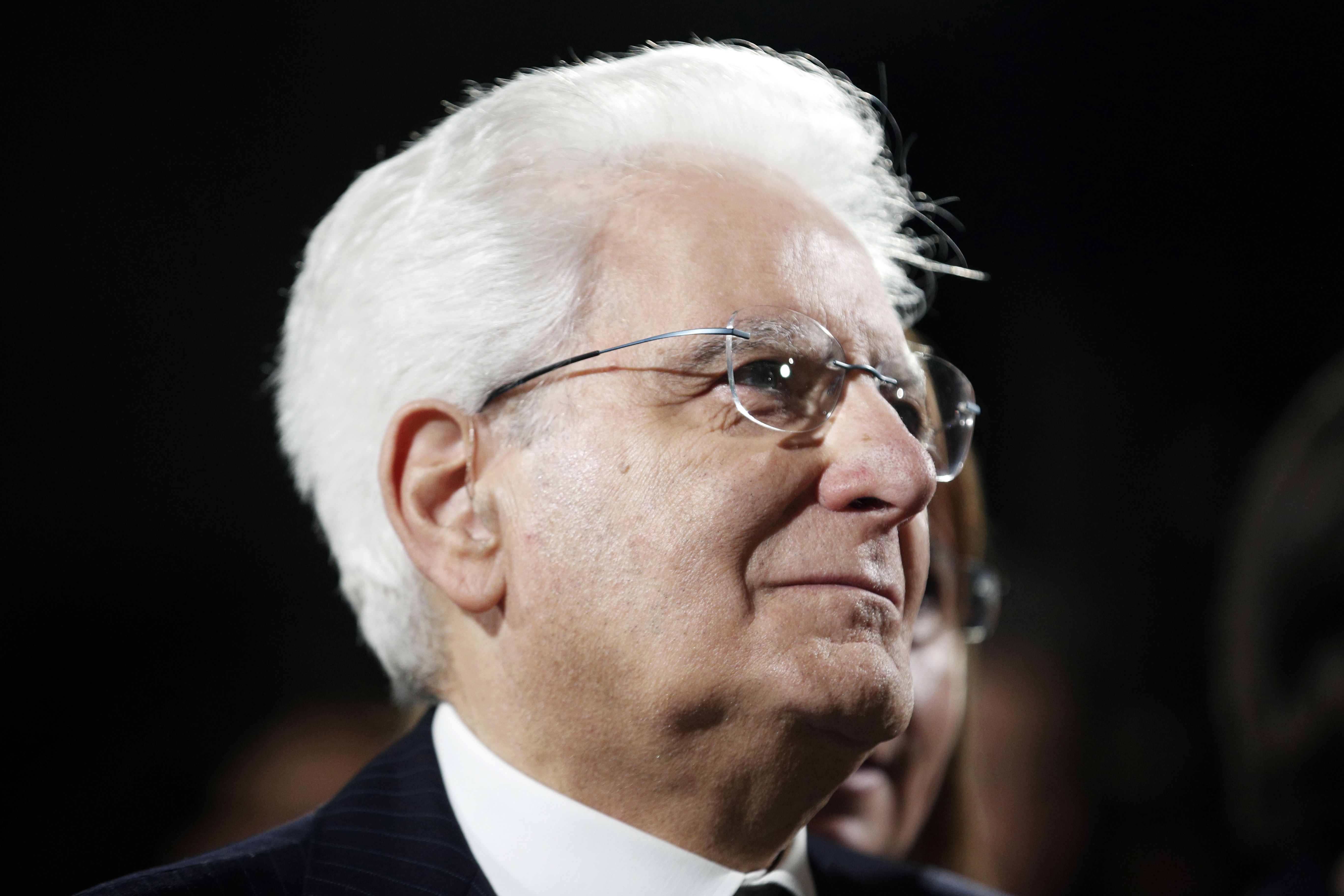 Italian President Sergio Mattarella