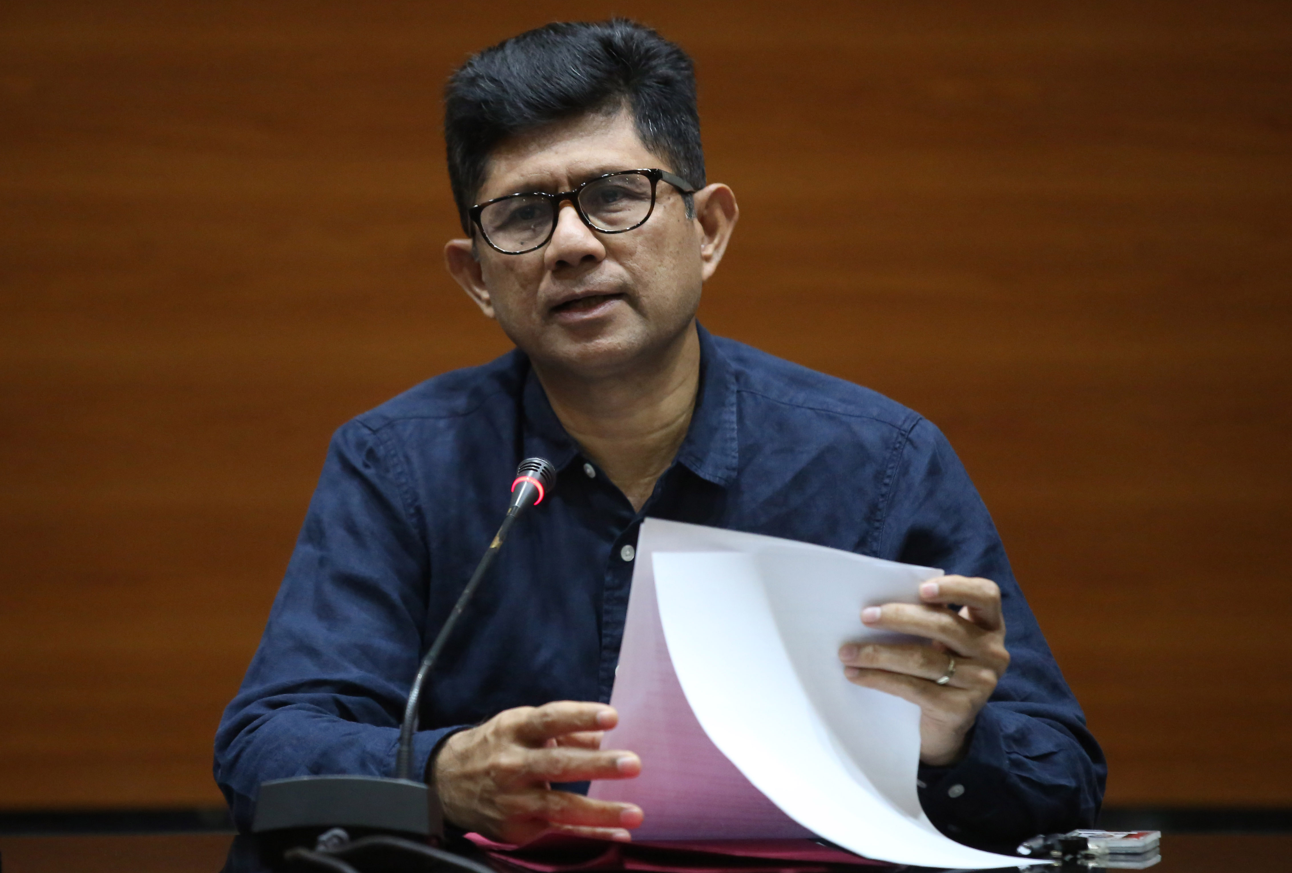  Wakil Ketua KPK Laode Muhammad Syarif 