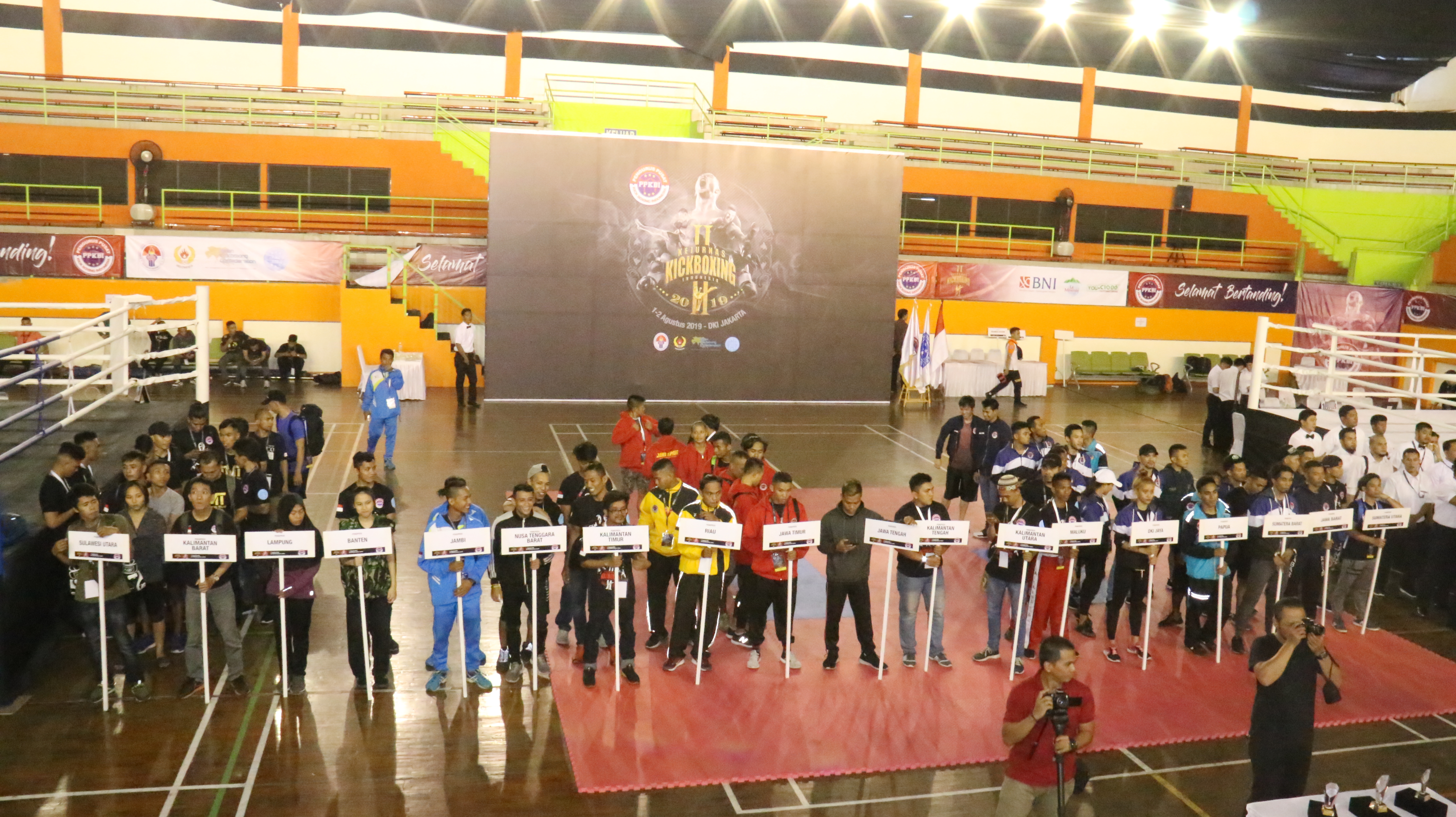 Pembukaan Kejurna Kickboxing