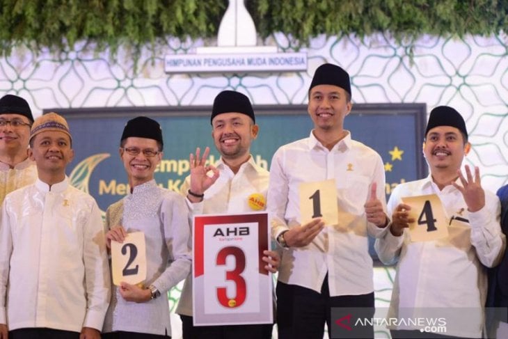 Para calon ketua umum Hipmi periode 2019-2022