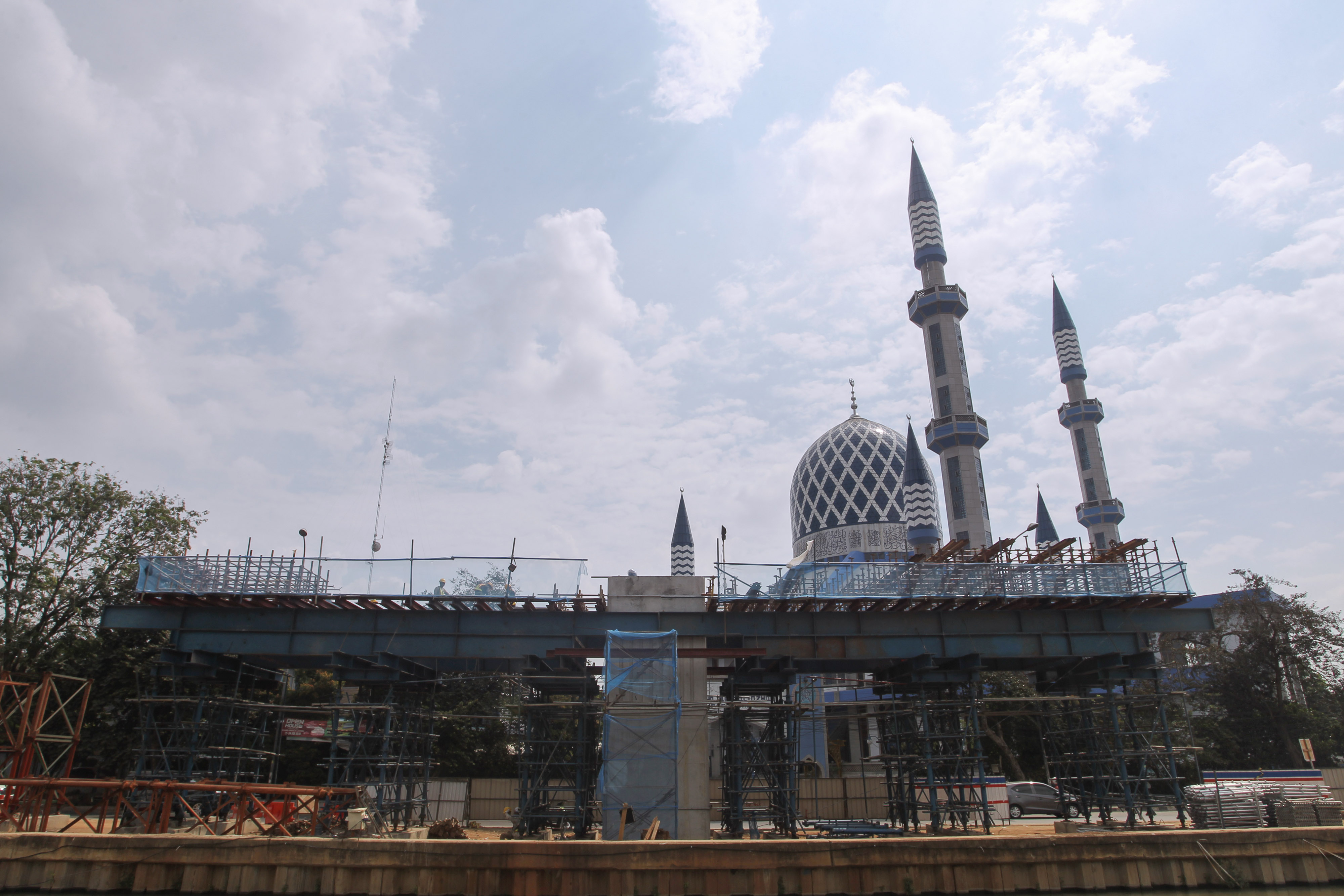 PROGRES PEMBANGUNAN TOL BECAKAYU