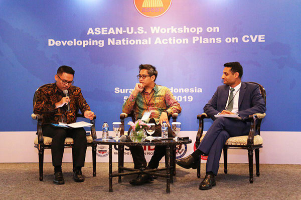 Pertemuan lintas sektoral negara-negara ASEAN digelar di Hotel Shangrila, Surabaya, Jawa Timur, 7-8 Agustus.