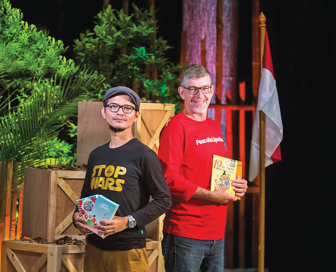  Pendiri Peace Generation Indonesia, Irfan Amalee dan Eric Lincoln