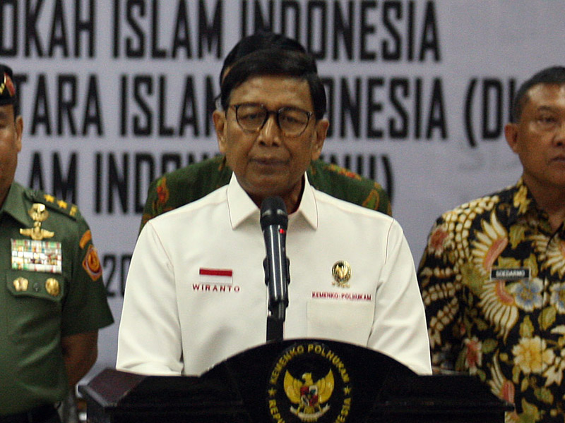 Menko Polhukam Wiranto