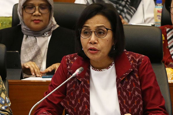 MENTERI Keuangan Sri Mulyani 