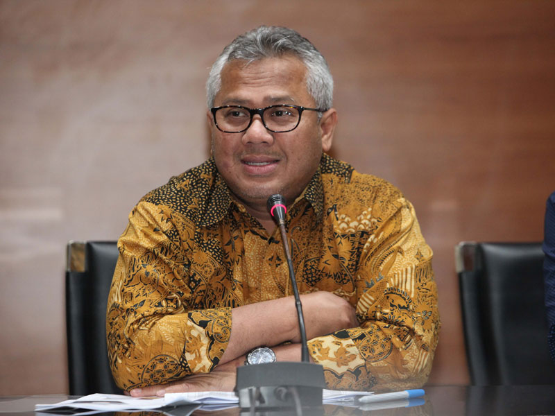 Ketua KPU Arief Budiman.