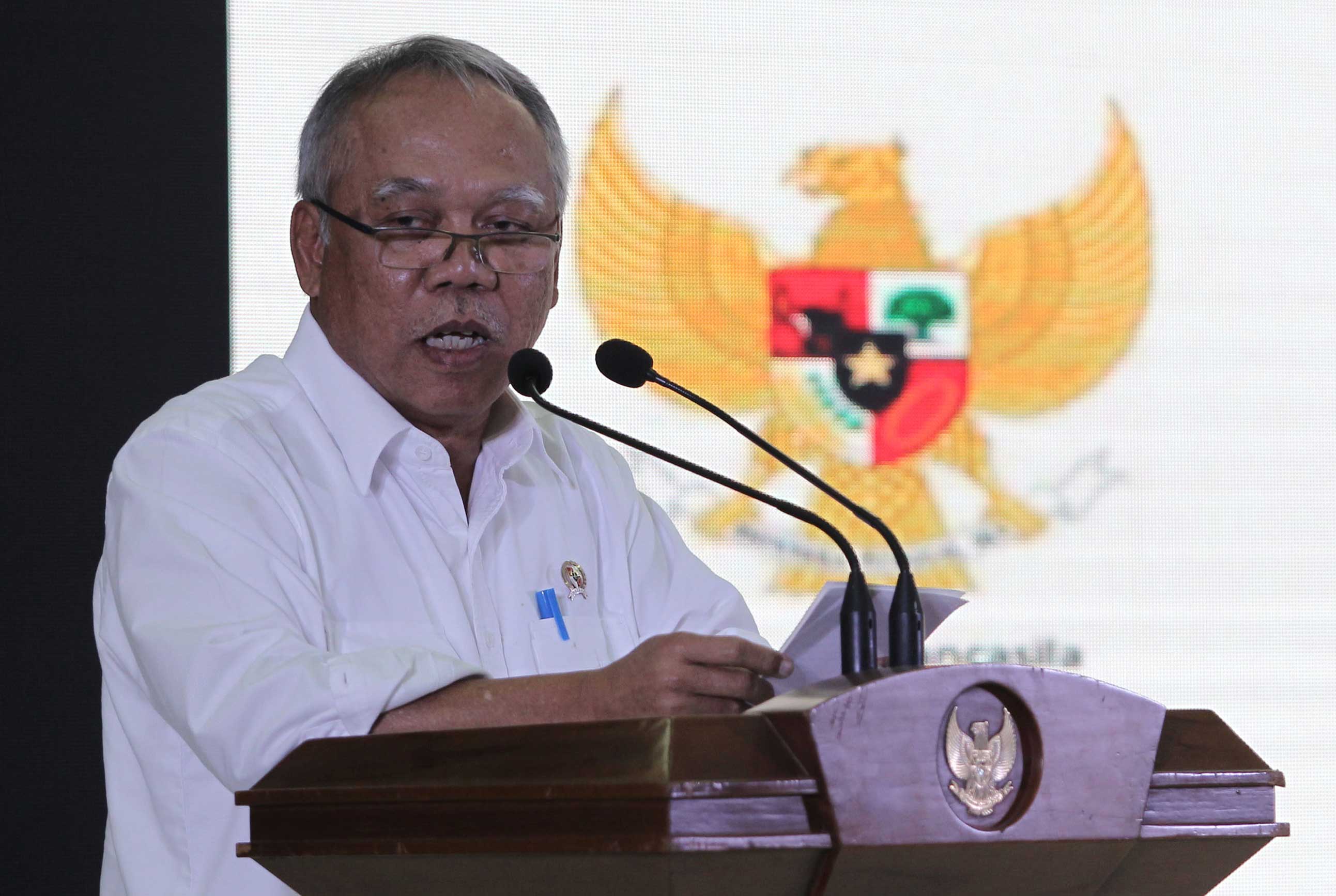 Menteri Pekerjaan Umum dan Perumahan Rakyat Basuki Hadimuljono