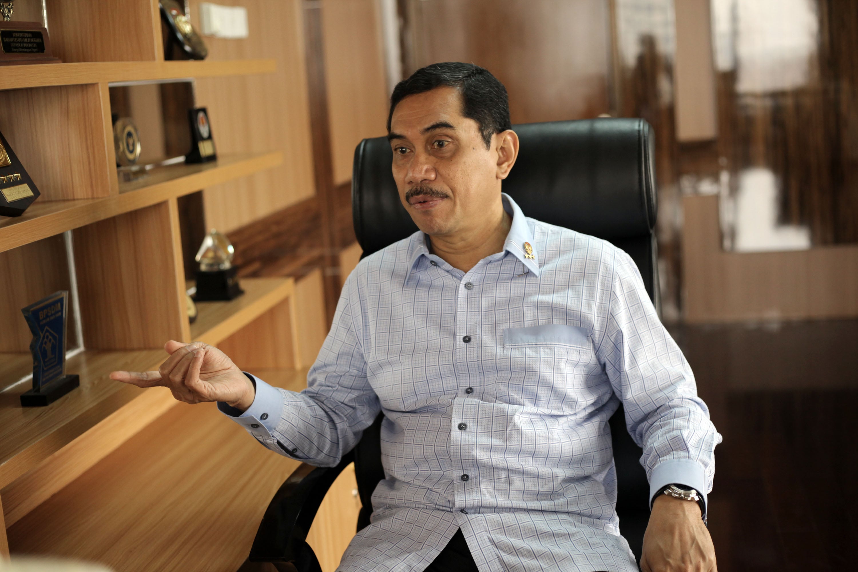 Kepala Badan Nasional Penanggulangan Terorisme, Suhardi Alius.