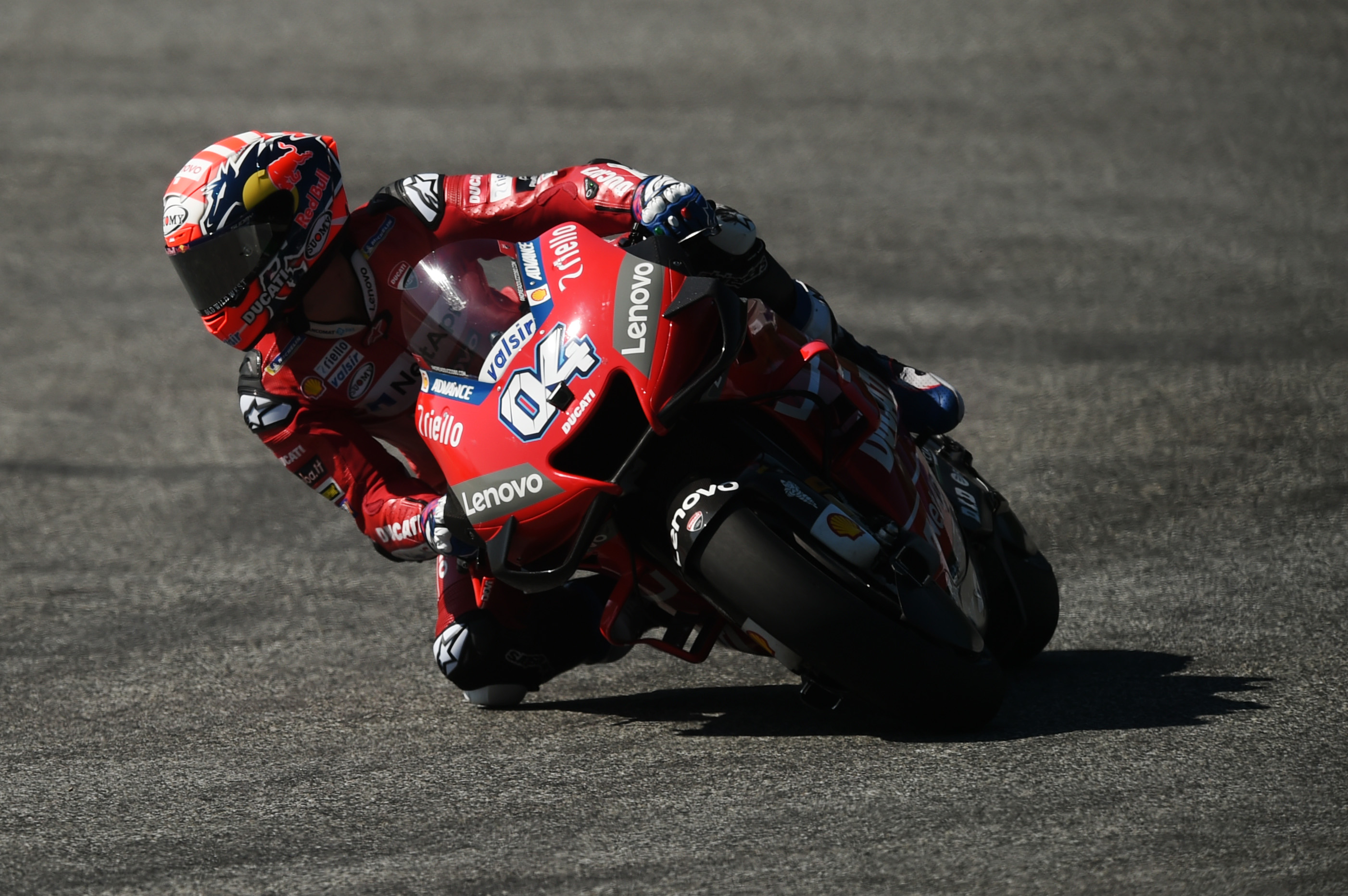 Pebalap Italia dari Tim Duvati Andrea Dovizioso memimpin latihan bebas GPAustria, Jumat (9/8)