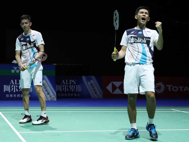 Ganda putra Fajar Alfianto/Muhammad Rian Ardianto