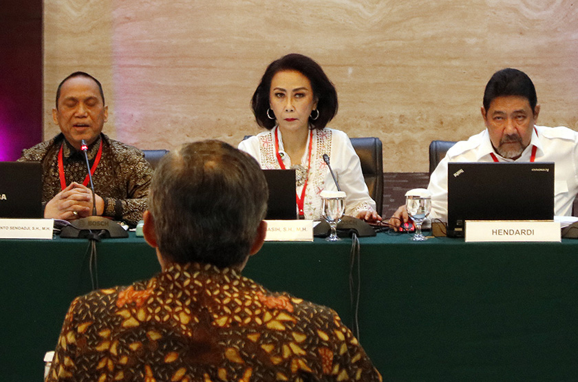 Tes wawancara dan uji publik calon pimpinan KPK.