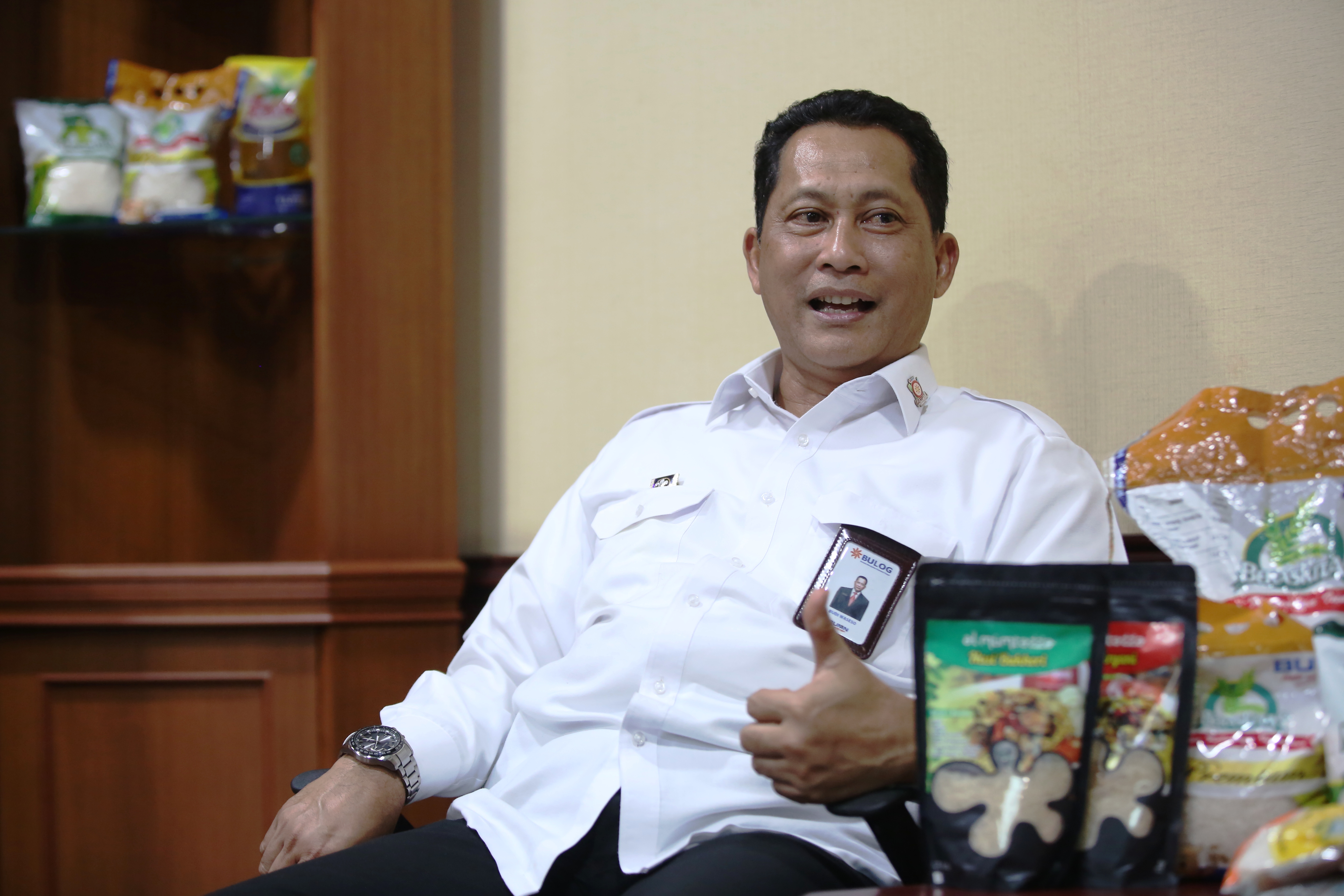 Direktur Utama Perum BULOG Budi Waseso