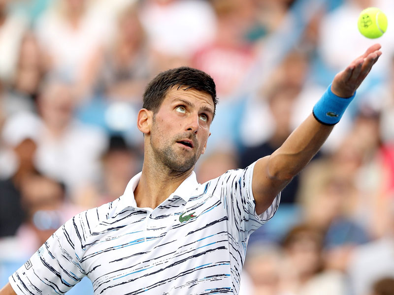 Petenis Novak Djokovic 