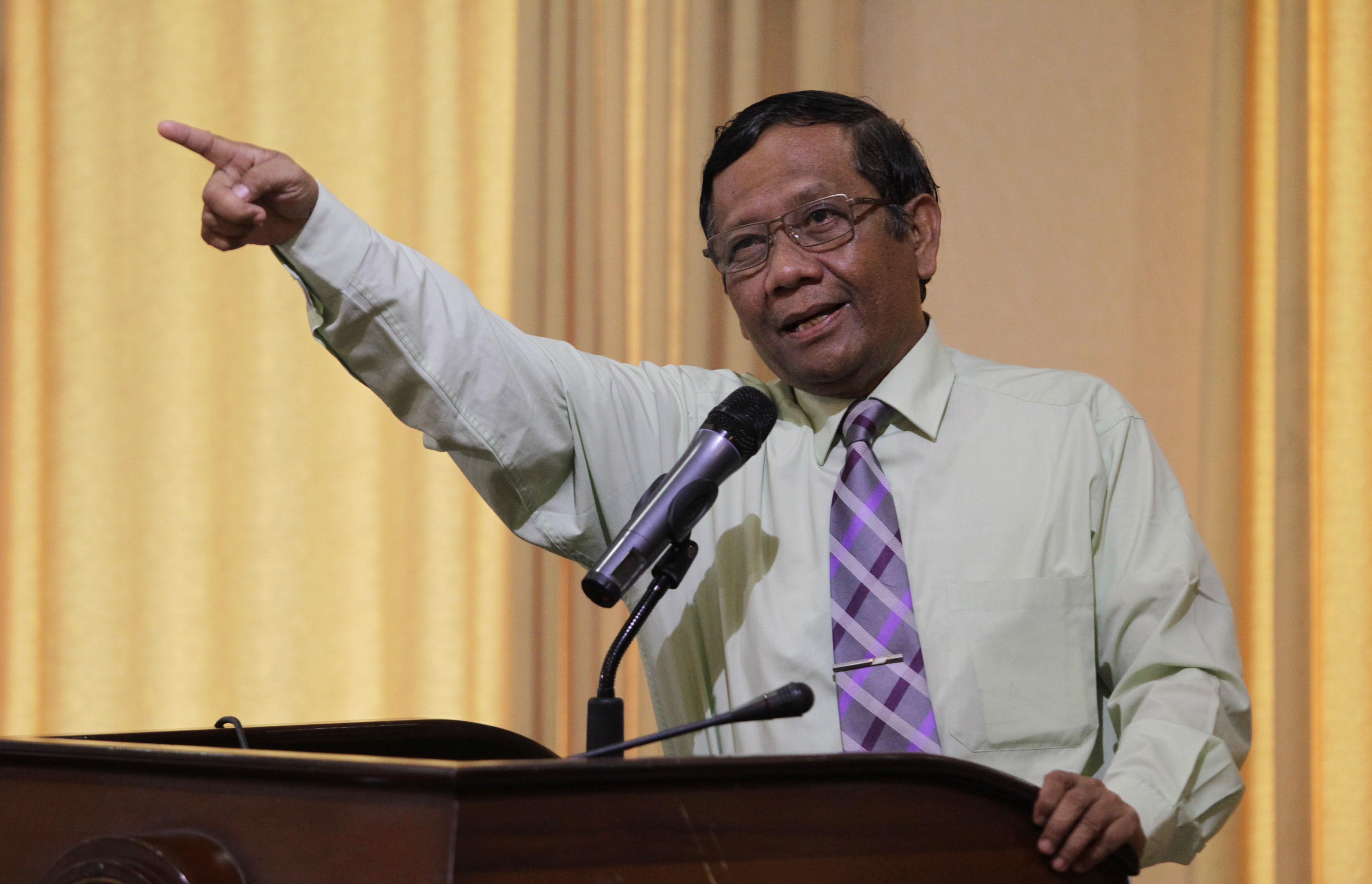  Mantan Ketua MK Mahfud MD