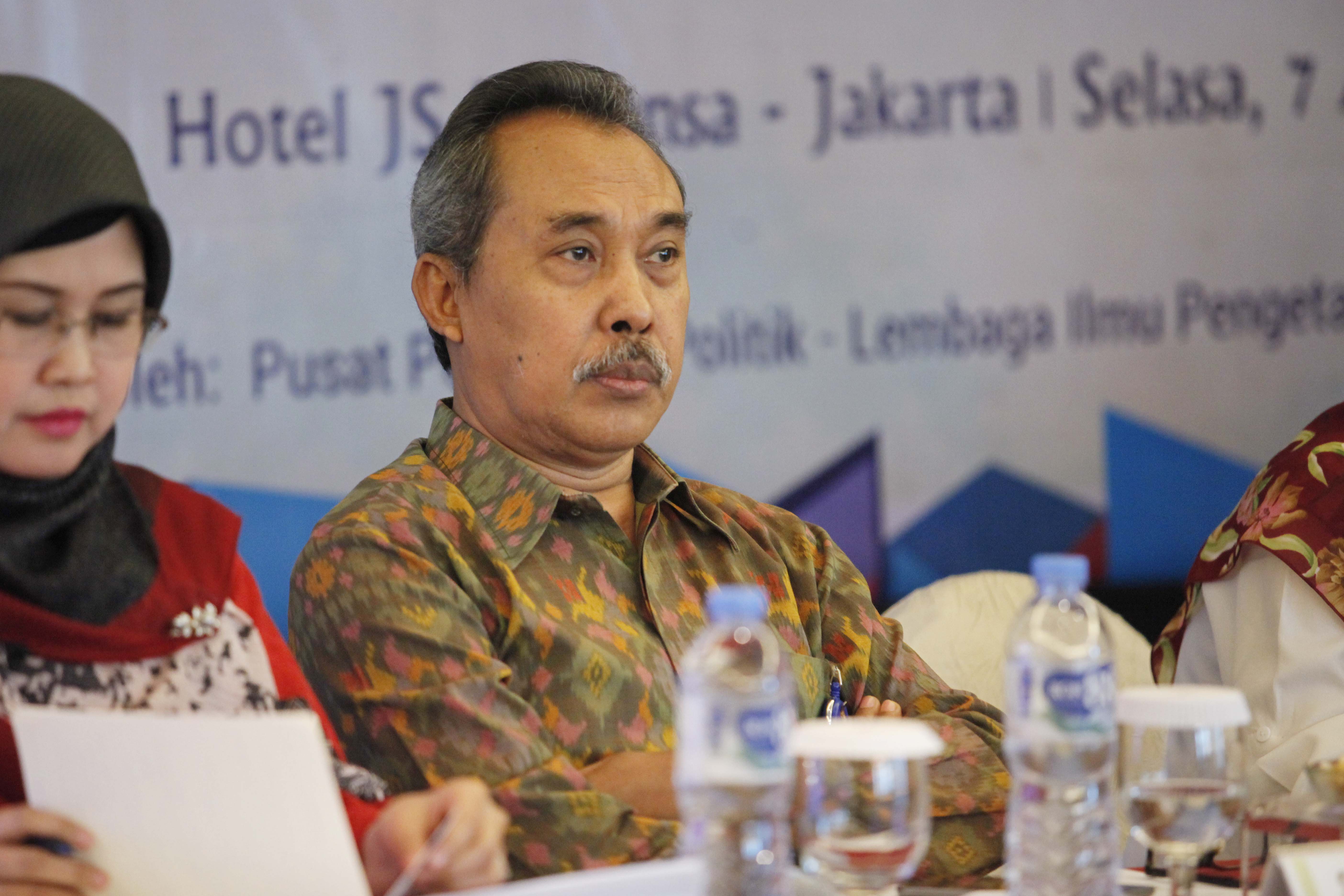 Peneliti Politik LIPI Syamsuddin Harris