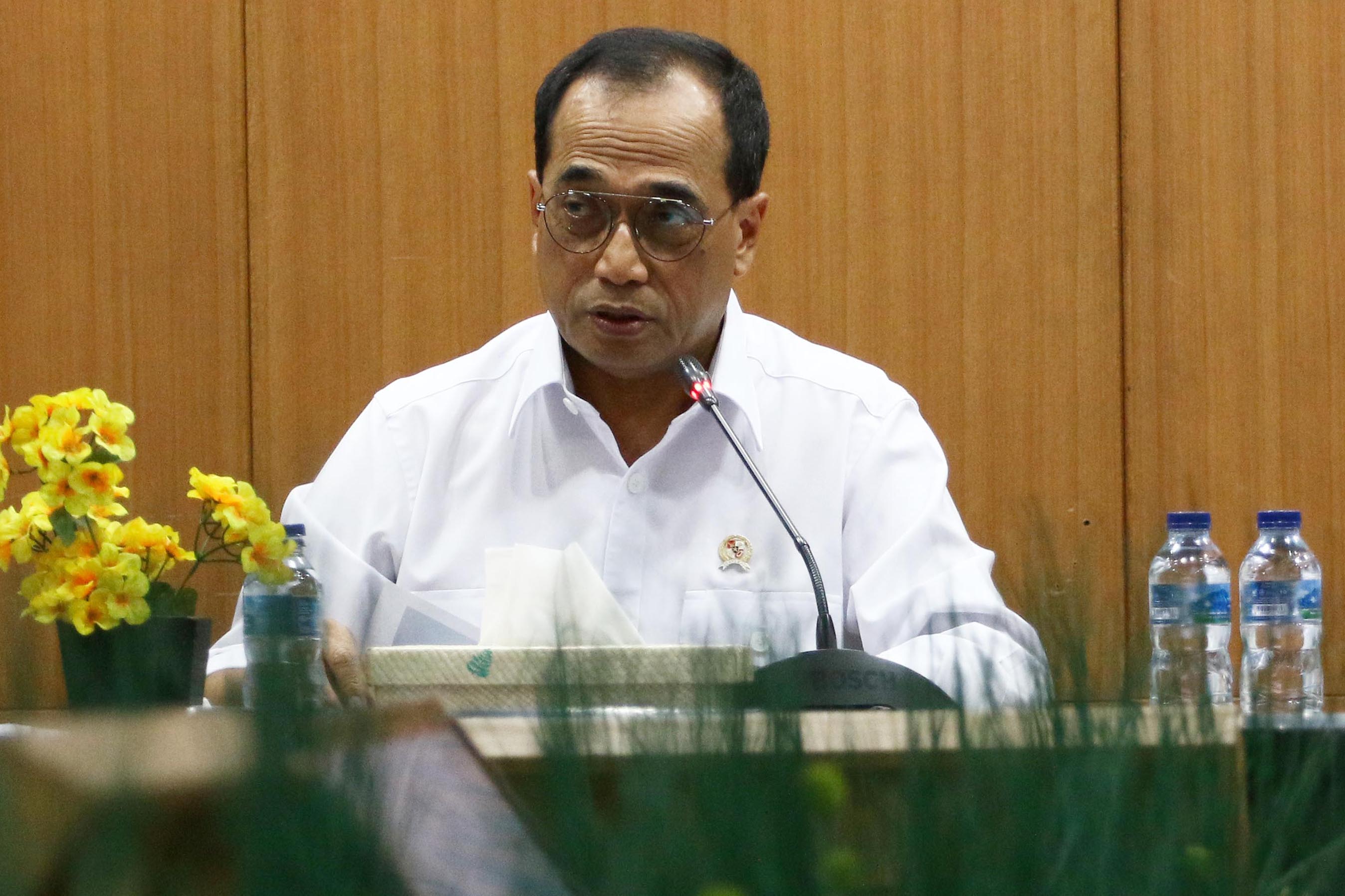  Menteri Perhubungan Budi Karya Sumadi.