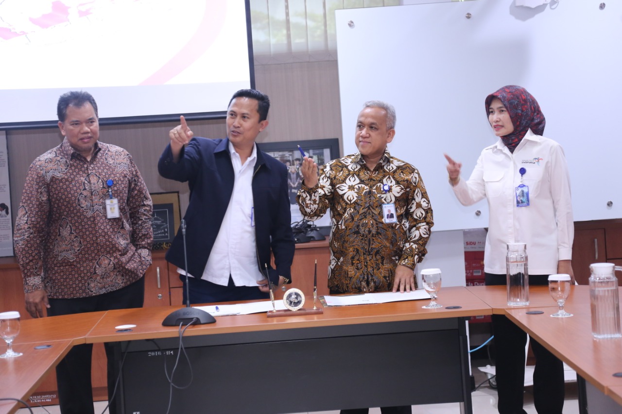 Jasa Tirta II kerja sama dengan Sekolah Tinggi Pariwisata (STP) NHI Bandung dalam upaya peningkatan kapasitas sumber daya manusia.