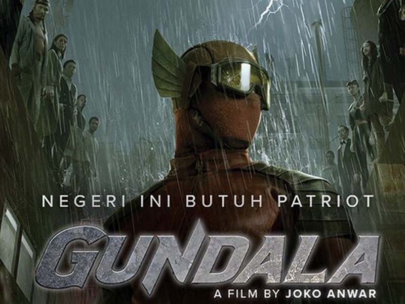 Poster film Gundala yang mulai tayang di bioskop 29 September 2019.