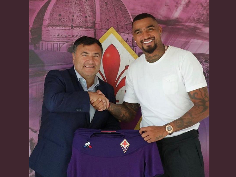 Kevin-Prince Boateng (kanan)