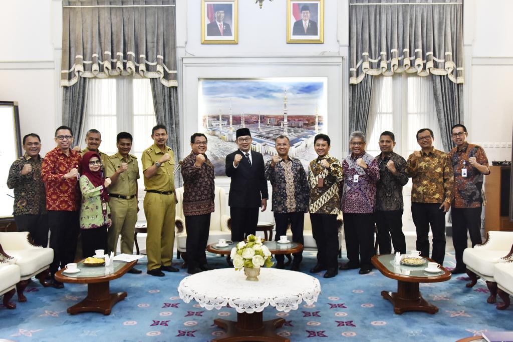 Sosialisasi ‘Optimalisasi Peran BUMDes di Desa Arjasari dan Cibuluh’ yang bertempat di Gedung Pakuan.