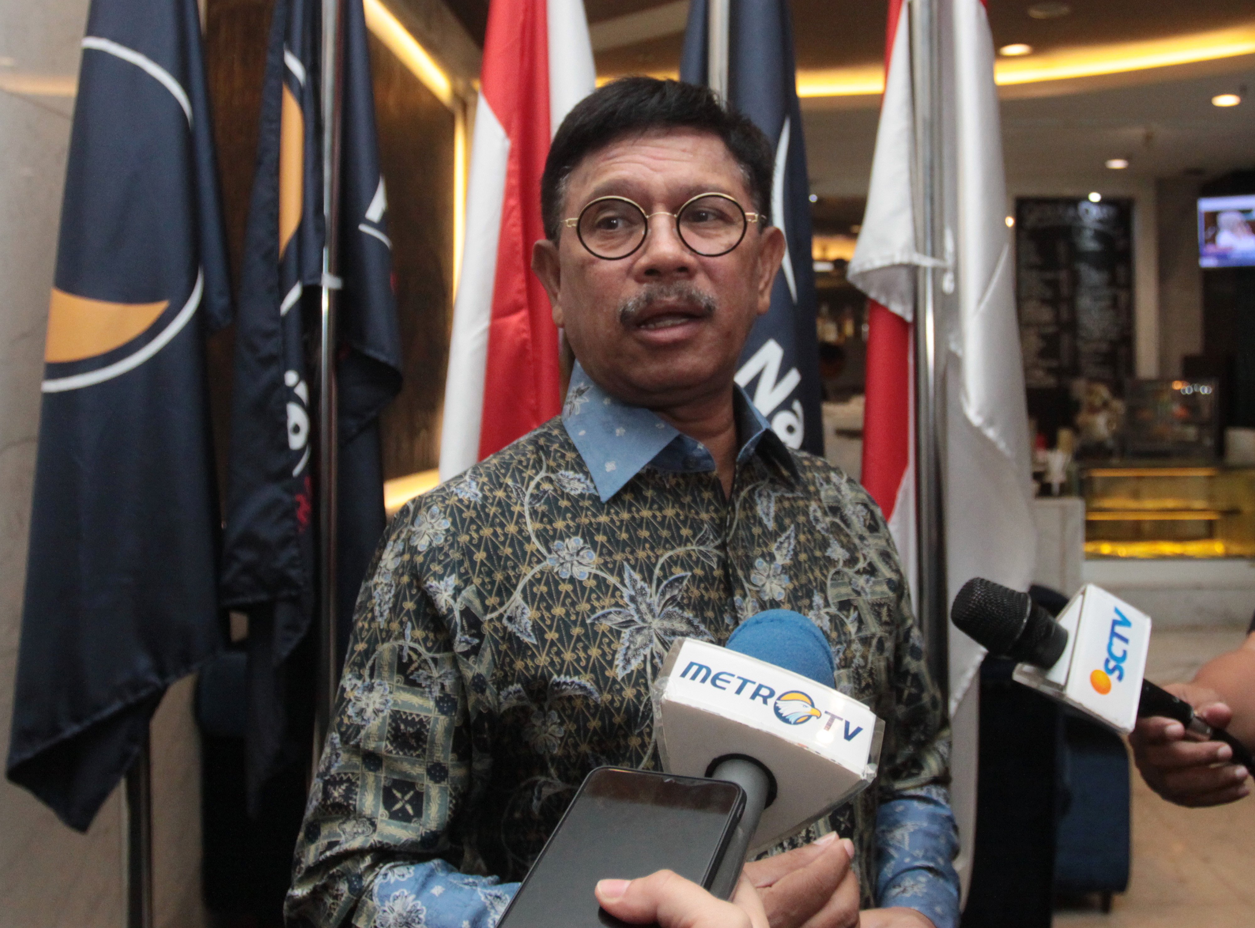  Sekjen NasDem Johnny G Plate