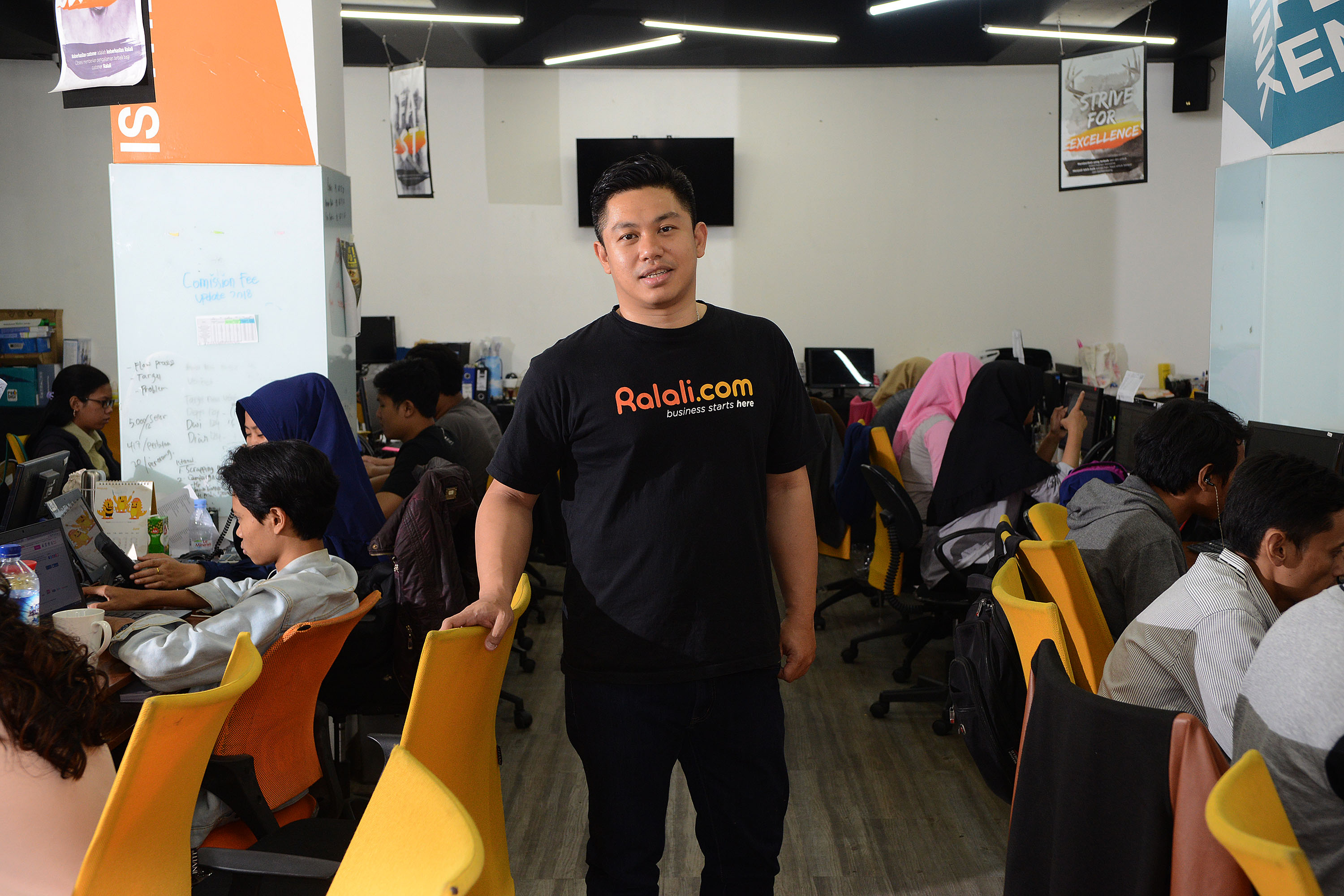 Ceo Ralali.com Joseph Aditya berupaya menjembatani para pelaku UMKM dengan para ahli di sektor digital teknologi melalui Platform Big Agent