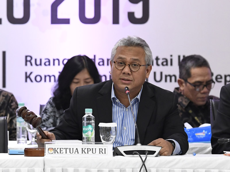 Ketua KPU Arief Budiman