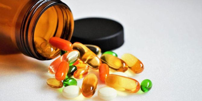 Ilustrasi vitamin A. 