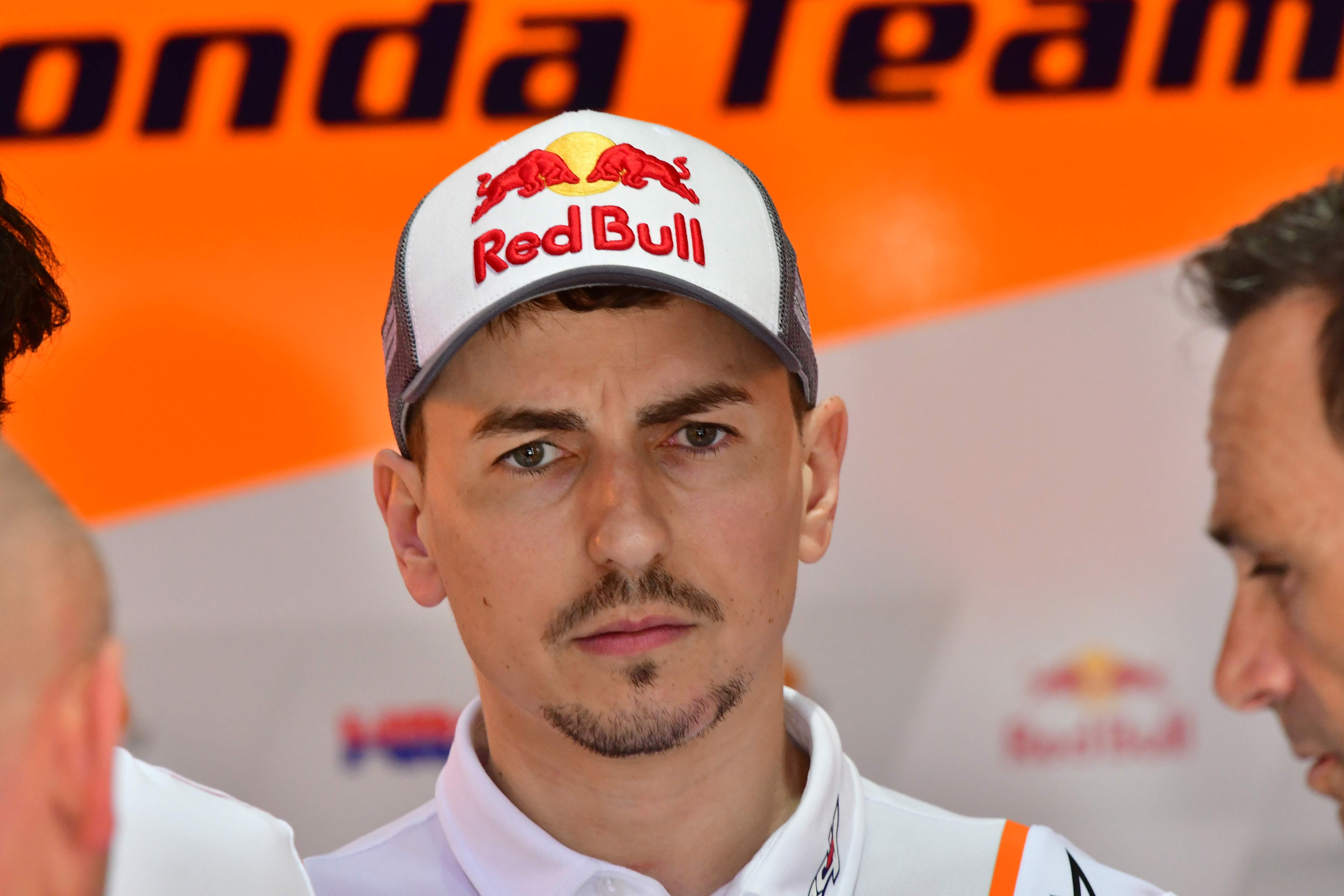 Pembalap Repsol Honda Jorge Lorenzo.