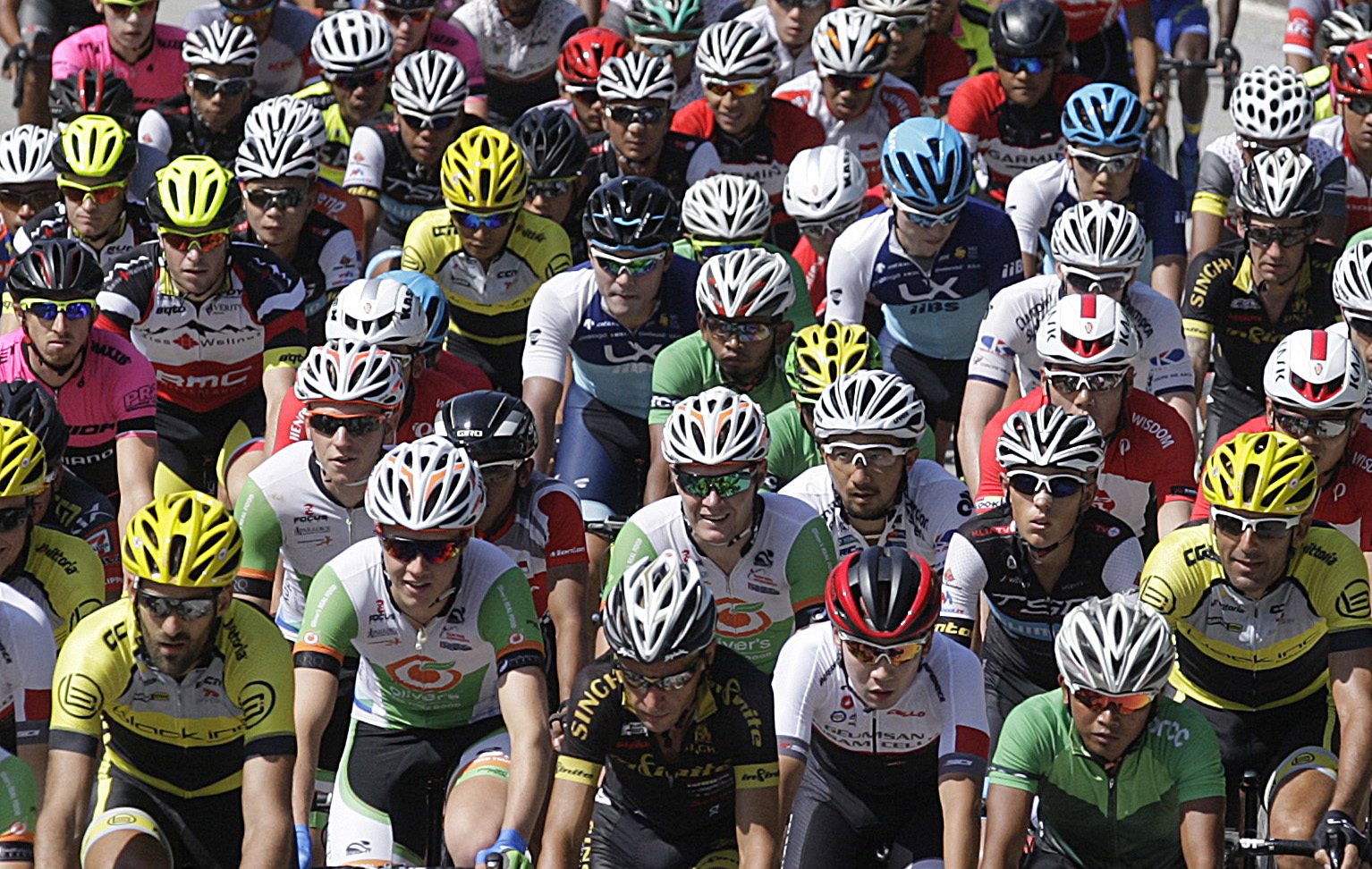 Ilustrasi balap sepeda