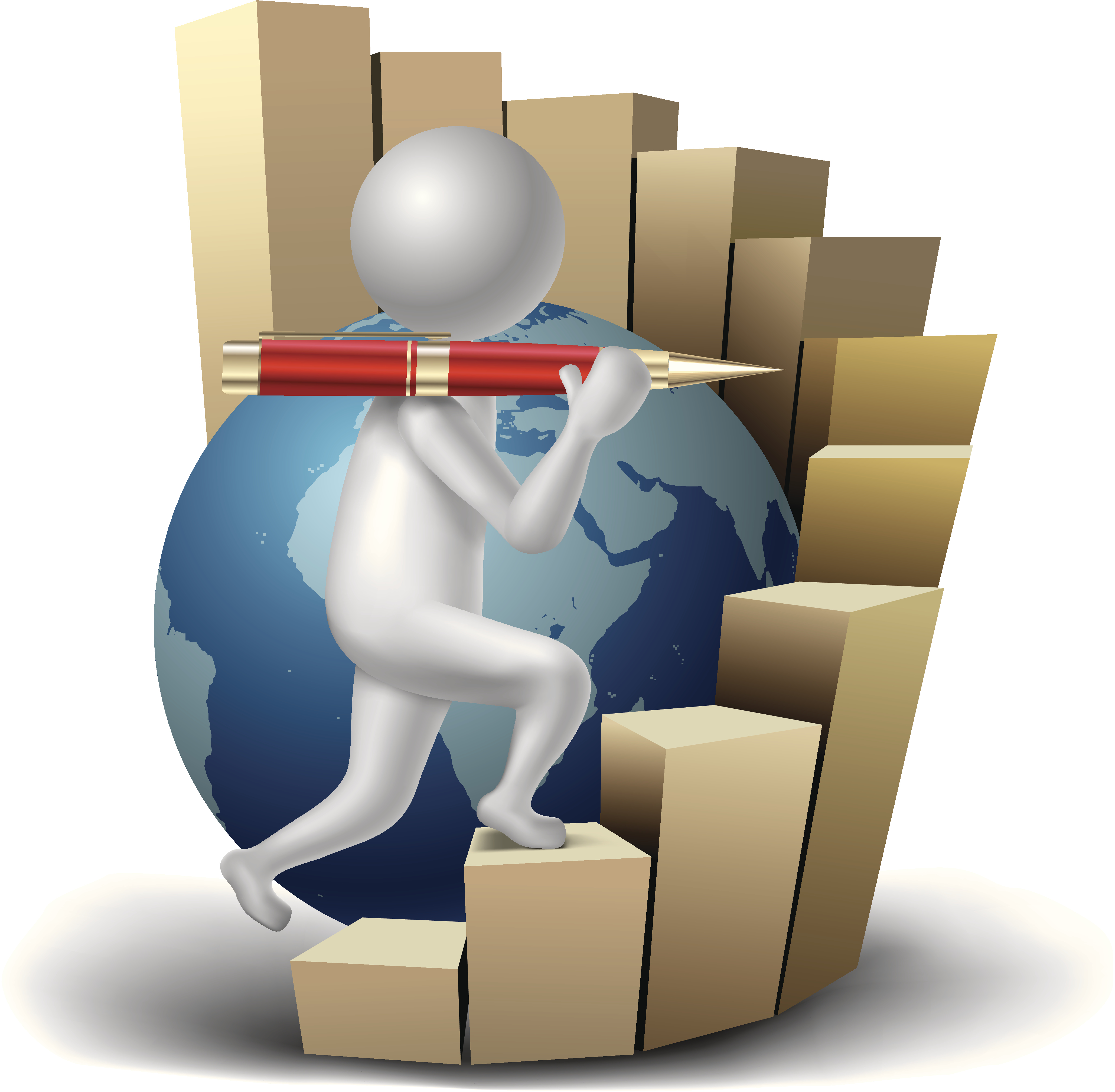 Ilustrasi pertumbuhan ekonomi