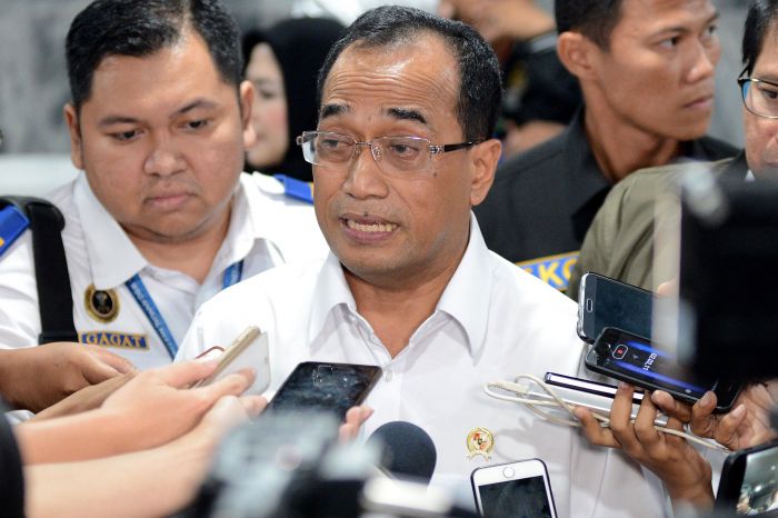 MENTERI Perhubungan Budi Karya Sumadi 