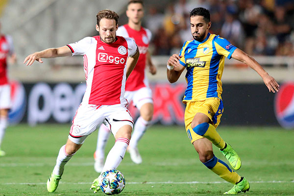 Ajax Amsterdam vs  APOEL Nicosia