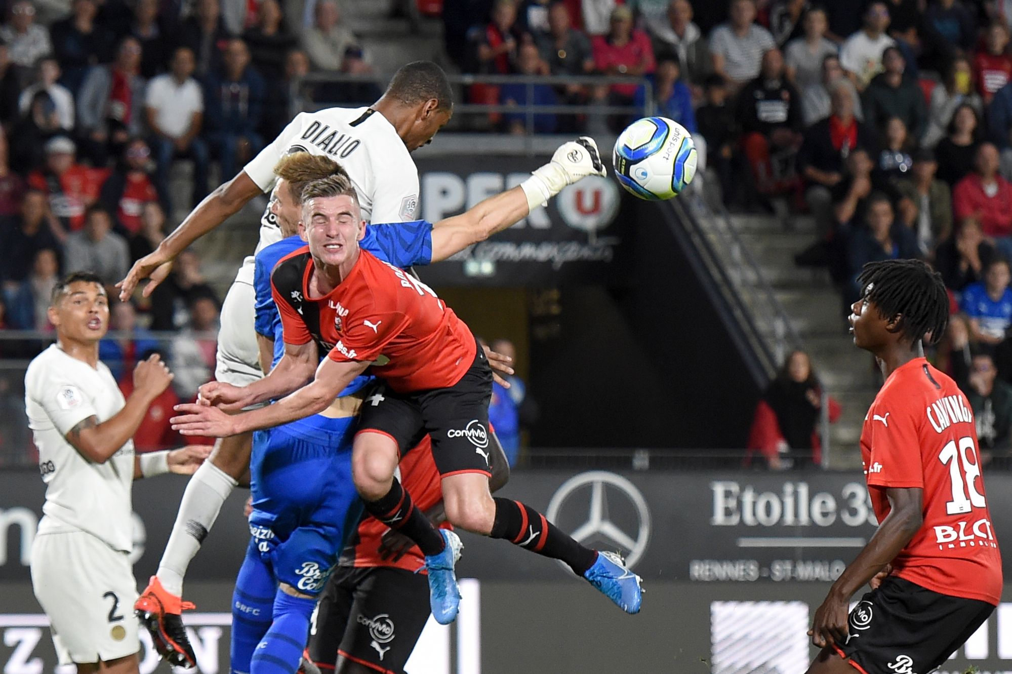 Laga Ligue 1 antara Rennes dan PSG
